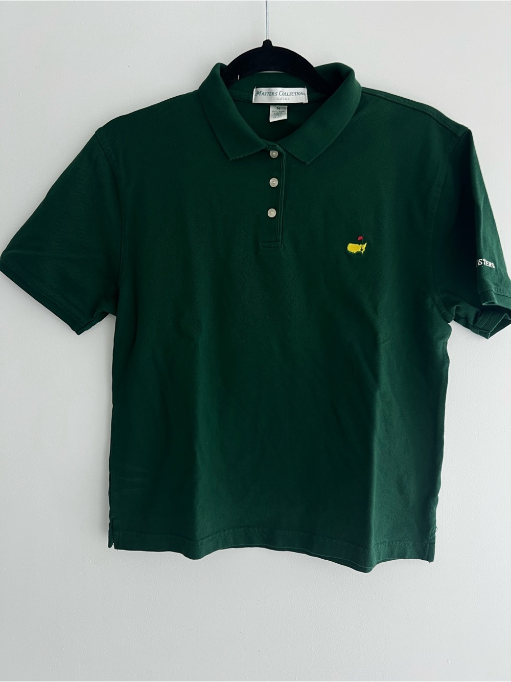 Master’s Collection Dark Green Polo Shirt with Embroidered Logo